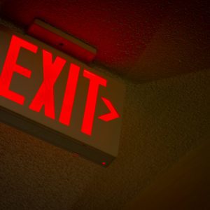 تابلوی خروج EXIT افکت دار